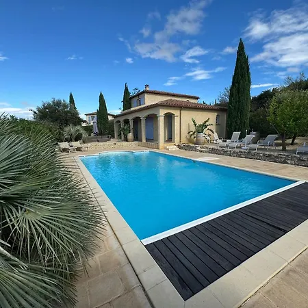 Villa 8 Personnes Avec Piscine Et Climatisation - Les Amandiers