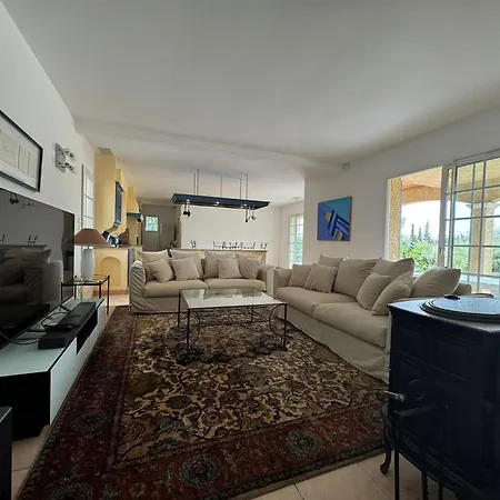 Villa 8 Personnes Avec Piscine Et Climatisation - Les Amandiers Saint-Laurent-de-la-Cabrerisse
